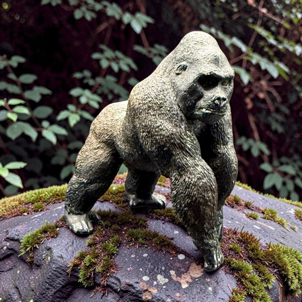 2011 Schleich Gorilla Silverback Adult Ape Animal Figure A61